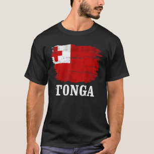 Vintage Tonga Flag For Tongan T-Shirt