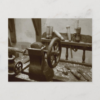 Vintage tools postcard