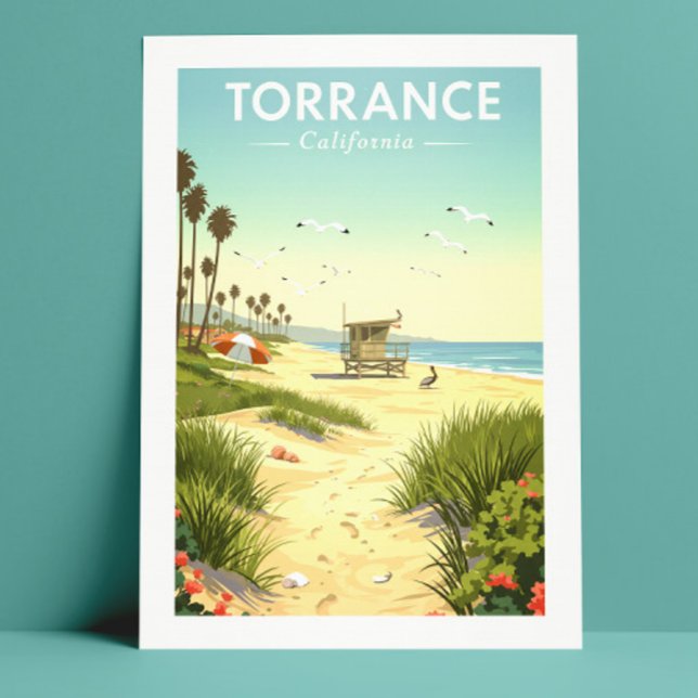 Vintage Torrance California Postcard (Creator Uploaded)