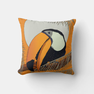 Vintage Toucan Cushion