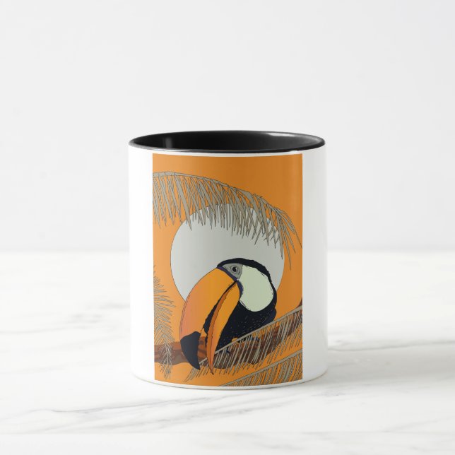 Vintage Toucan Mug (Center)