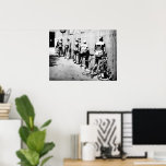 Vintage Tour de France Cyclists' Pee Stop 1970s  Poster<br><div class="desc">Vintage Tour de France Cyclists' Pee Stop 1970s Poster</div>