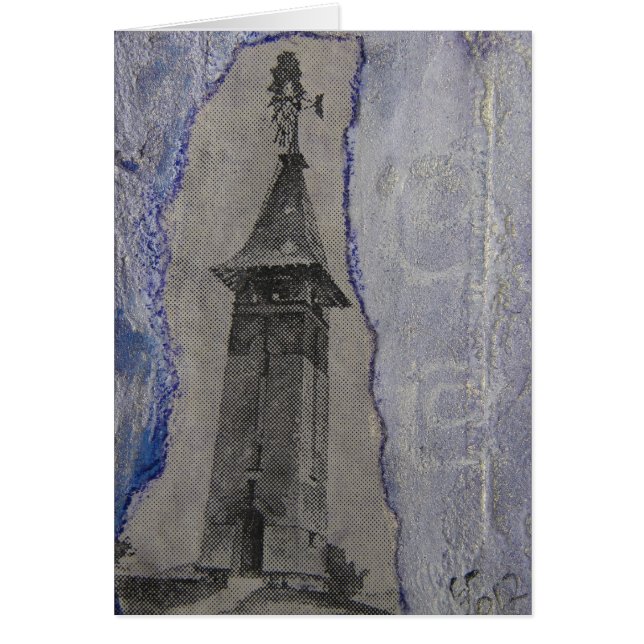 Vintage Tower Mixed Media (Front)