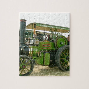 vintage tractor jigsaw puzzle