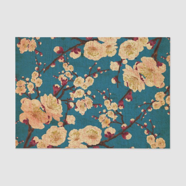 Vintage Traditional Japanese Paper Print (Front)