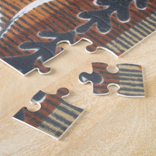 Vintage Traditional Retro Customise Product Jigsaw Puzzle