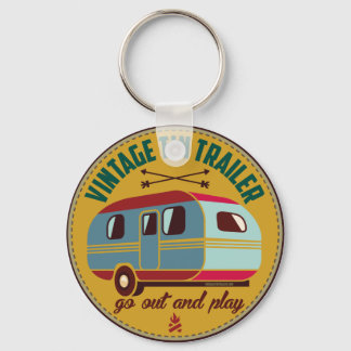 Vintage trailer / vintage camper mugs, gifts, etc! key ring