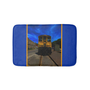 Vintage Train Bath Mat