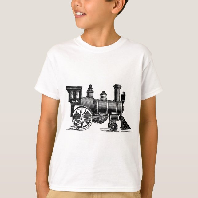 Vintage Train T-Shirt (Front)