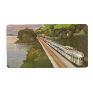 Vintage Train Vacation, Locomotive in Country