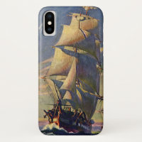 Vintage Transportation, Clipper Ships at Sea