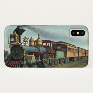 Vintage Transportation, Coal Train Locomotive Case-Mate iPhone Case
