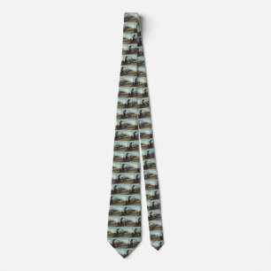 Vintage Transportation, Coal Train Locomotive Tie