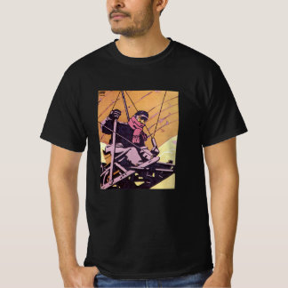 Vintage Transportation Hang Glider Aircraft T-Shirt
