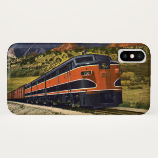 Vintage Transportation in American West, Train 158 Case-Mate iPhone Case