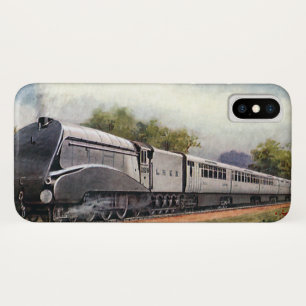 Vintage Transportation, Modern Silver Bullet Train Case-Mate iPhone Case