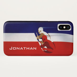 Vintage Transportation, Patriotic Racers Race Cars Case-Mate iPhone Case