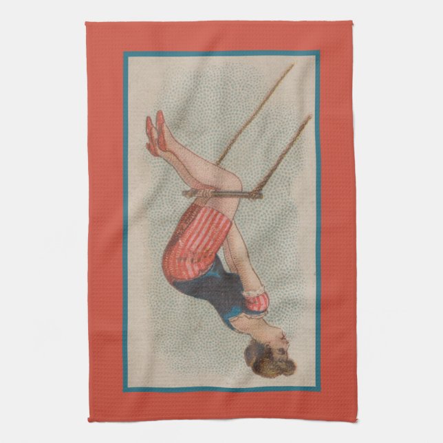 Vintage Trapeze Tea Towel (Vertical)