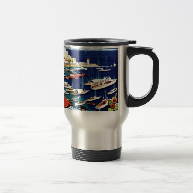 Vintage Travel Athens Greece Mug (Right)