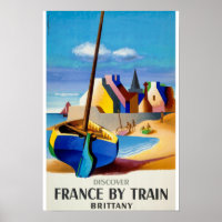 Vintage Travel - Brittany - Bretagne France