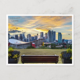 Vintage travel Calgary Alberta Canada edmonton  Postcard