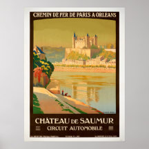 Vintage Travel - Chateau de Samur France