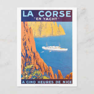 Vintage travel Corsica - Postcard
