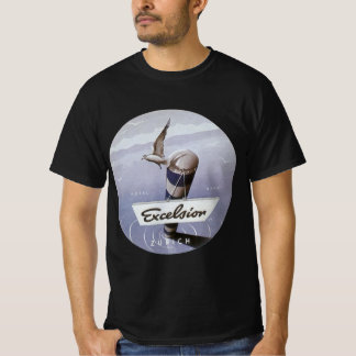 Vintage Travel Excelsior Hotel Zurich Switzerland T-Shirt