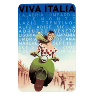 Vintage travel Italy - Magnet