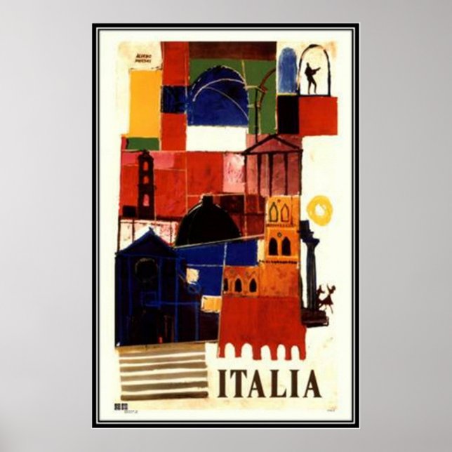 Vintage travel Italy - Poster (Front)