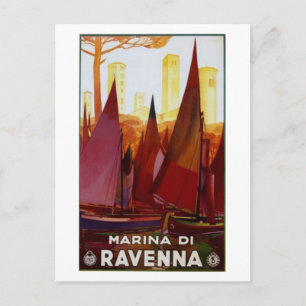 Vintage travel Italy, Ravenna - Postcard