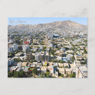 Vintage travel Kabul Afghanistan retro Vacation Postcard