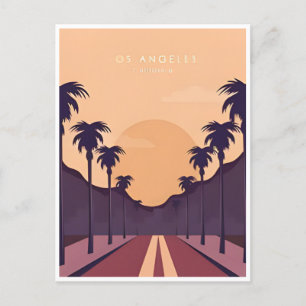 Vintage Travel Los angeles California america  Postcard