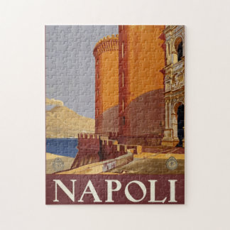 Vintage Travel Napoli Italy Jigsaw Puzzle