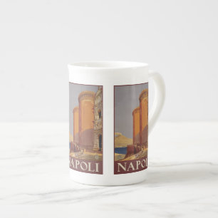 Vintage Travel Napoli Naples Italy mugs