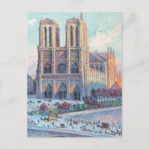 Vintage Travel Notre Dame de Paris Postcard