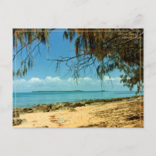 vintage travel postcard 1970s beach photo