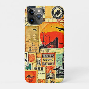 Vintage Travel Postcard Art Case-Mate iPhone Case