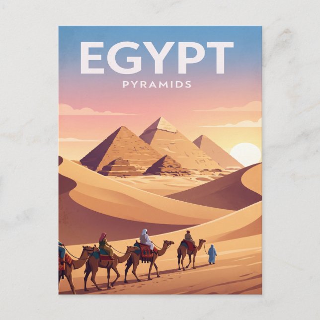 Vintage Travel Postcard | Egypt (Front)