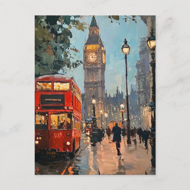 Vintage Travel Postcard London (Front)