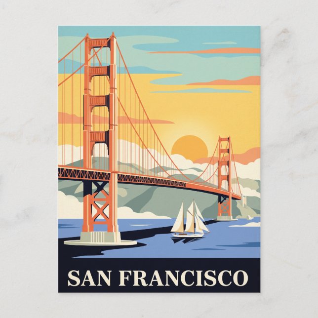Vintage Travel Postcard | SAN FRANCISCO (Front)