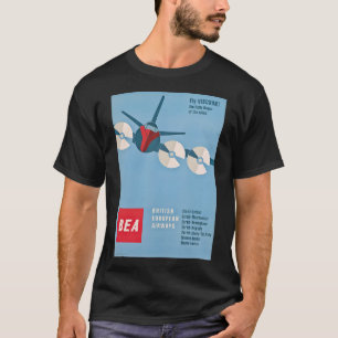 Vintage Travel Poster For Airline T-Shirt