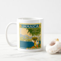 Vintage Travel Poster For Jamaica
