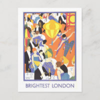 Vintage Travel Poster for London