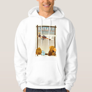 Vintage Travel Poster Hoodie