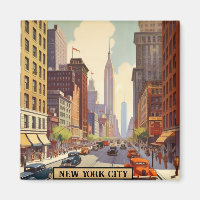 Vintage Travel Poster New York City