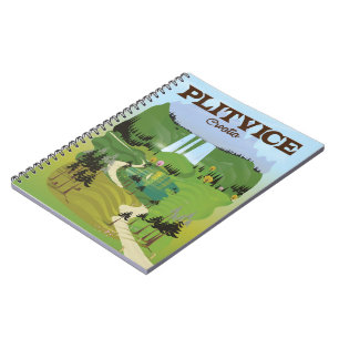 Vintage Travel Poster Notebook