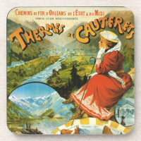 Vintage Travel poster, Thermes de Cauterets