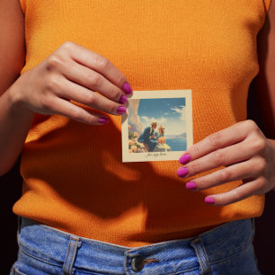 Vintage Travel Poster, Valentine customisable