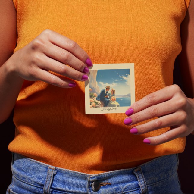 Vintage Travel Poster, Valentine customisable (Creator Uploaded)